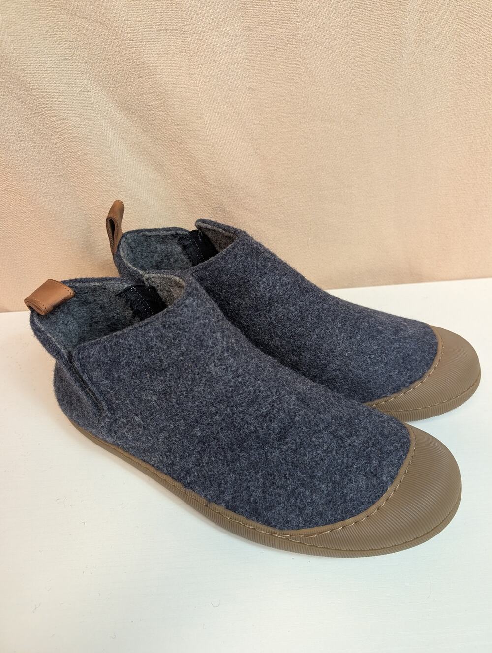 Greys Wool Outdoors Slipper Boot Men's Size 11 Dark Navy Made in Portugal (1165)